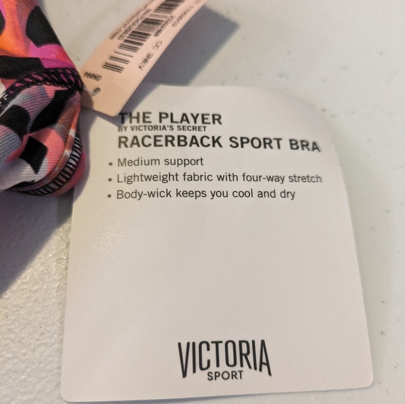 NWT Victoria's Secret Sport The Player Racer back Sports Bra - Picture 4 of 11